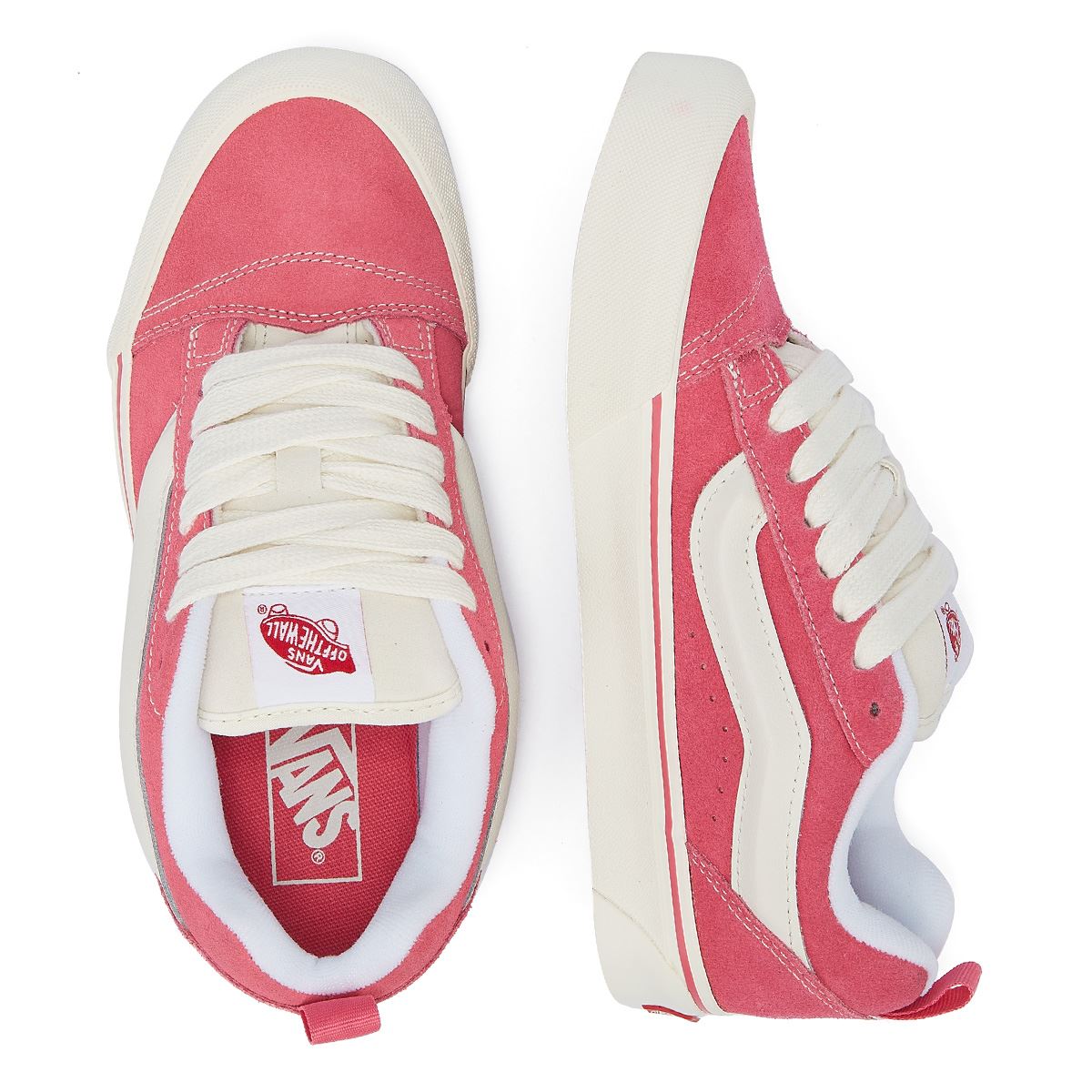 Vans Knu Skool Retro Pink Wei Turnschuhe Tower London.De