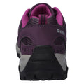 Hi-Tec Jaguar Polyester Damen Wanderschuhe in italienischem Pflaume/Festival-Fuchsia
