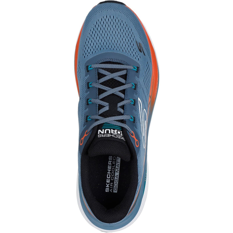 Skechers Performance Max Cushioning Propulsion Herren Textil Sneaker In Schieferfarben