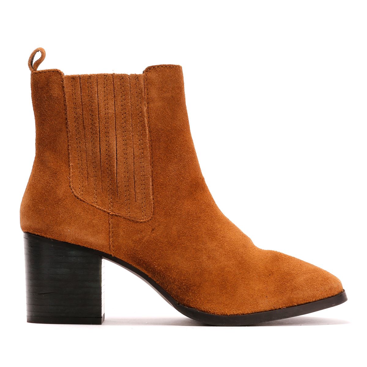 Osprey London The Naples Wildleder Damen Braune Stiefel