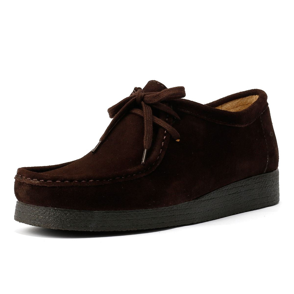 Tower London Apache Wildleder Herren Braune Schnürschuhe