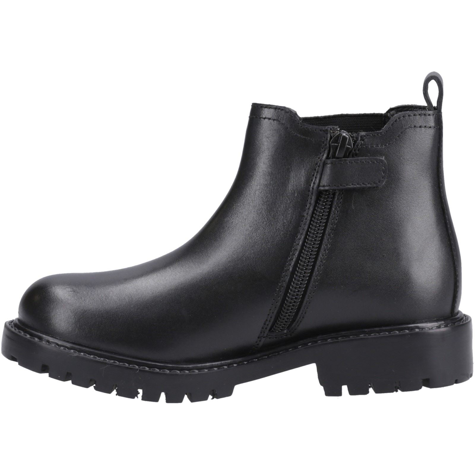 Hush Puppies Ariella Chelsea Mädchen Schwarze Farbe Lederstiefel