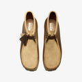Clarks Originals Wallabee RB Combi Leder Herren Stiefel Braun