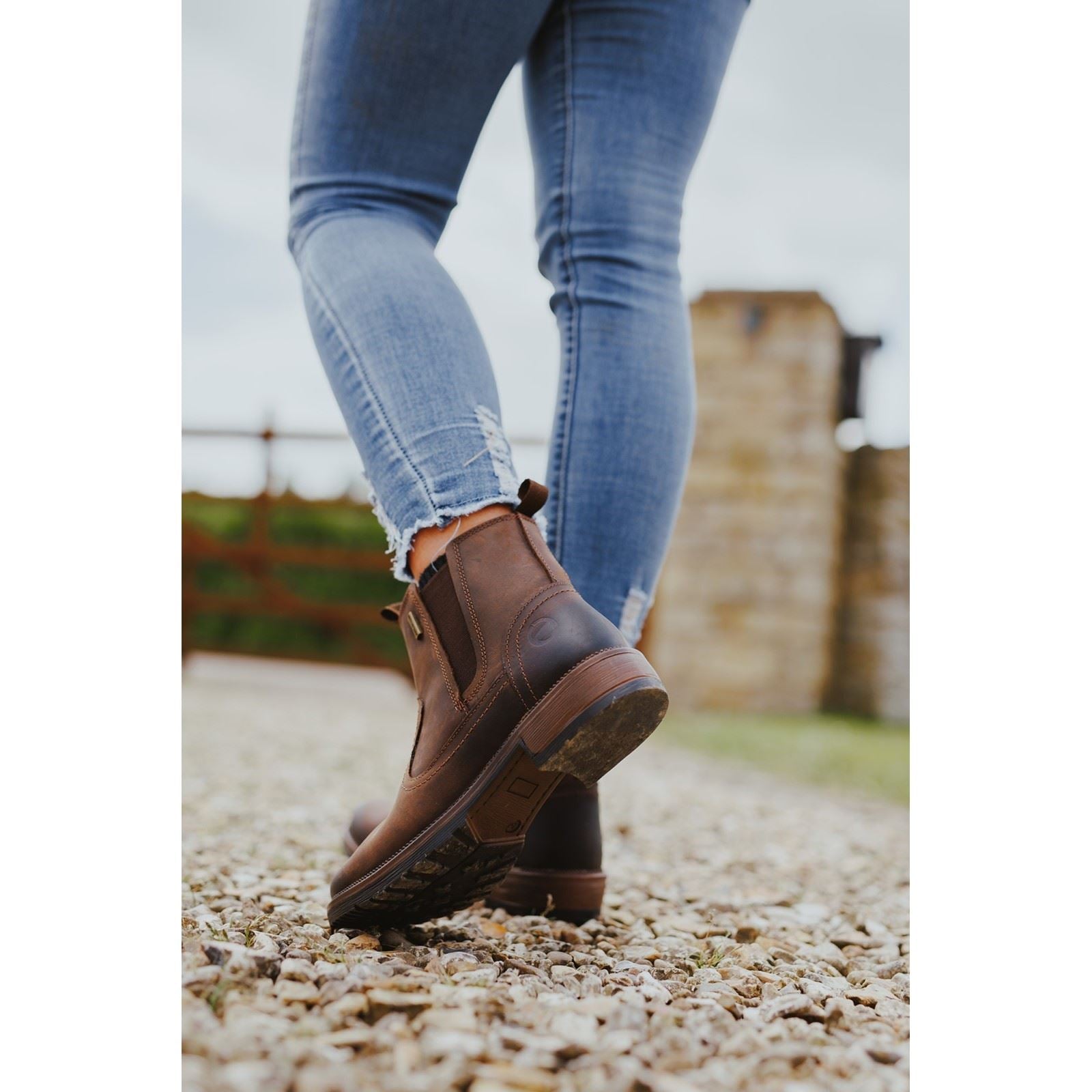 Cotswold Laverton Damen Braune Stiefel
