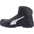 Puma Safety Cascades Mid Leder Schwarz Sicherheitsschuhe