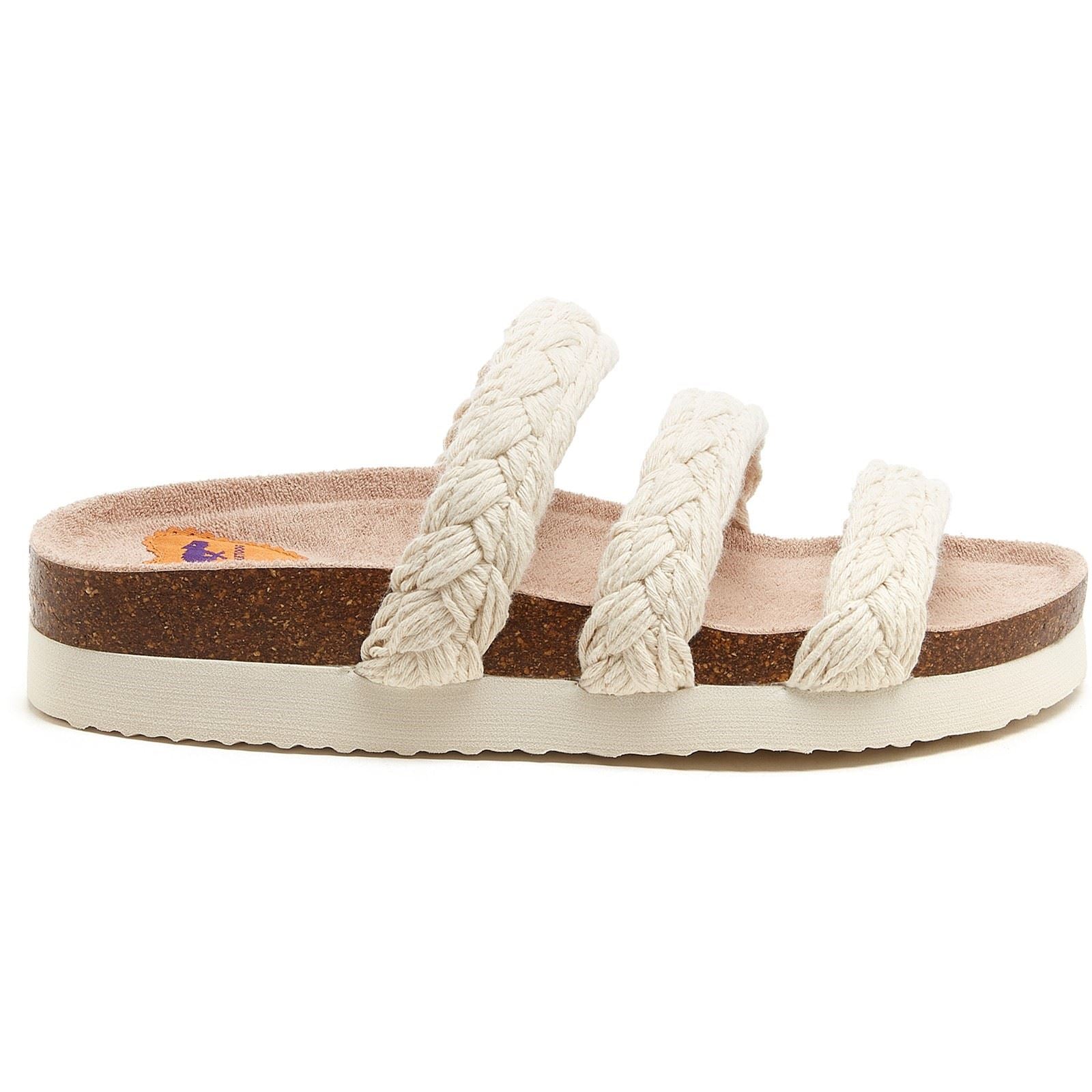 Rocket Dog Ashley String Braid Baumwoll Damen Natural Sandalen