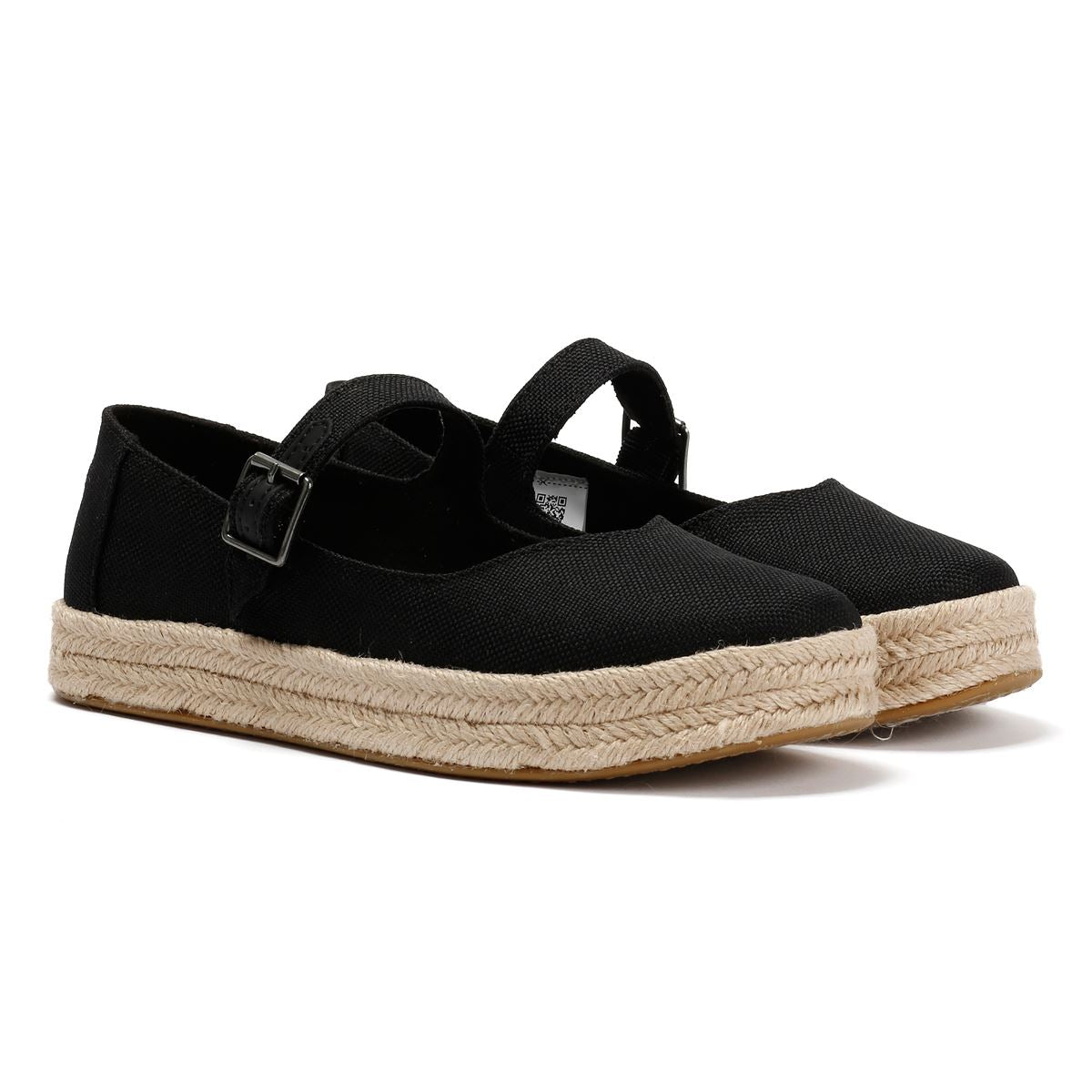 TOMS Carolina Mary Jane Textile Damen Schwarze Farbe Espadrilles