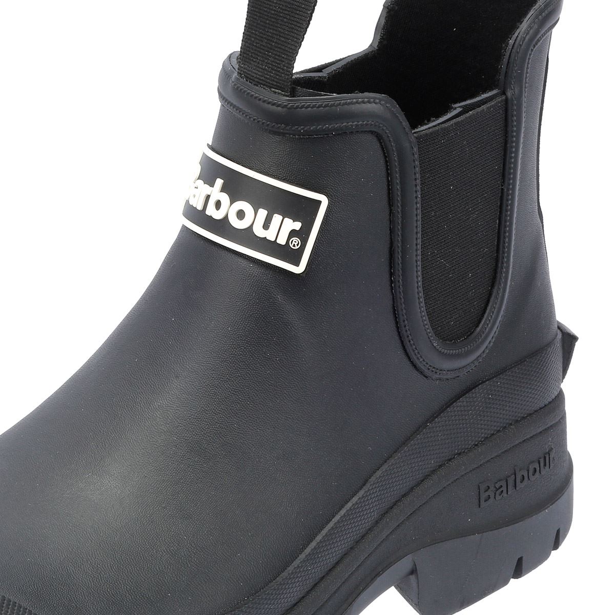 Barbour Nimbus Damen Schwarze Gummistiefel