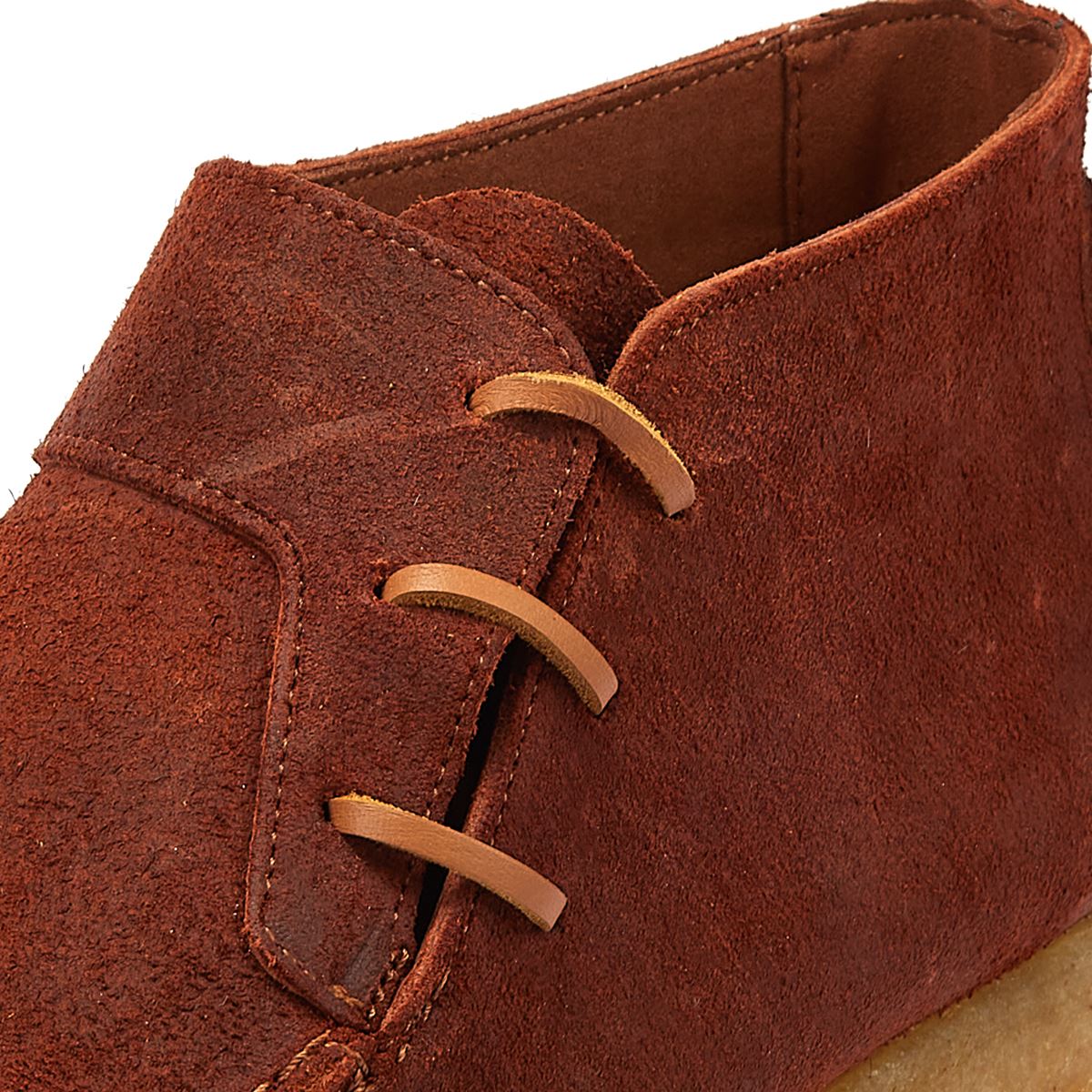 Clarks Lugger Herrenstiefel In Rostoptik