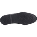Hush Puppies Bowie Herrenschwarze Lederslipper