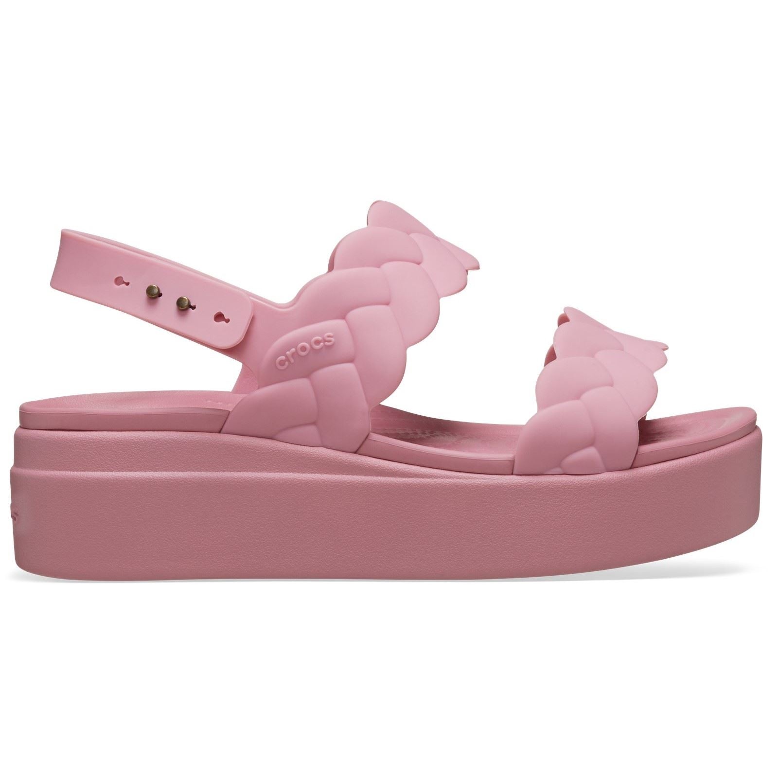 Crocs Brooklyn Woven Thermoplastische Damen Rosetten Sandalen