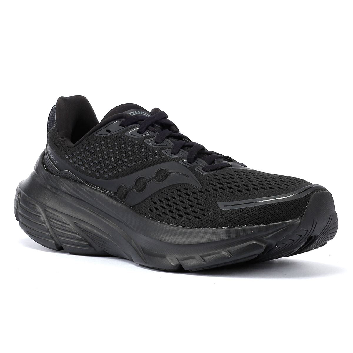Saucony Guide 17 Herren Schwarze Turnschuhe