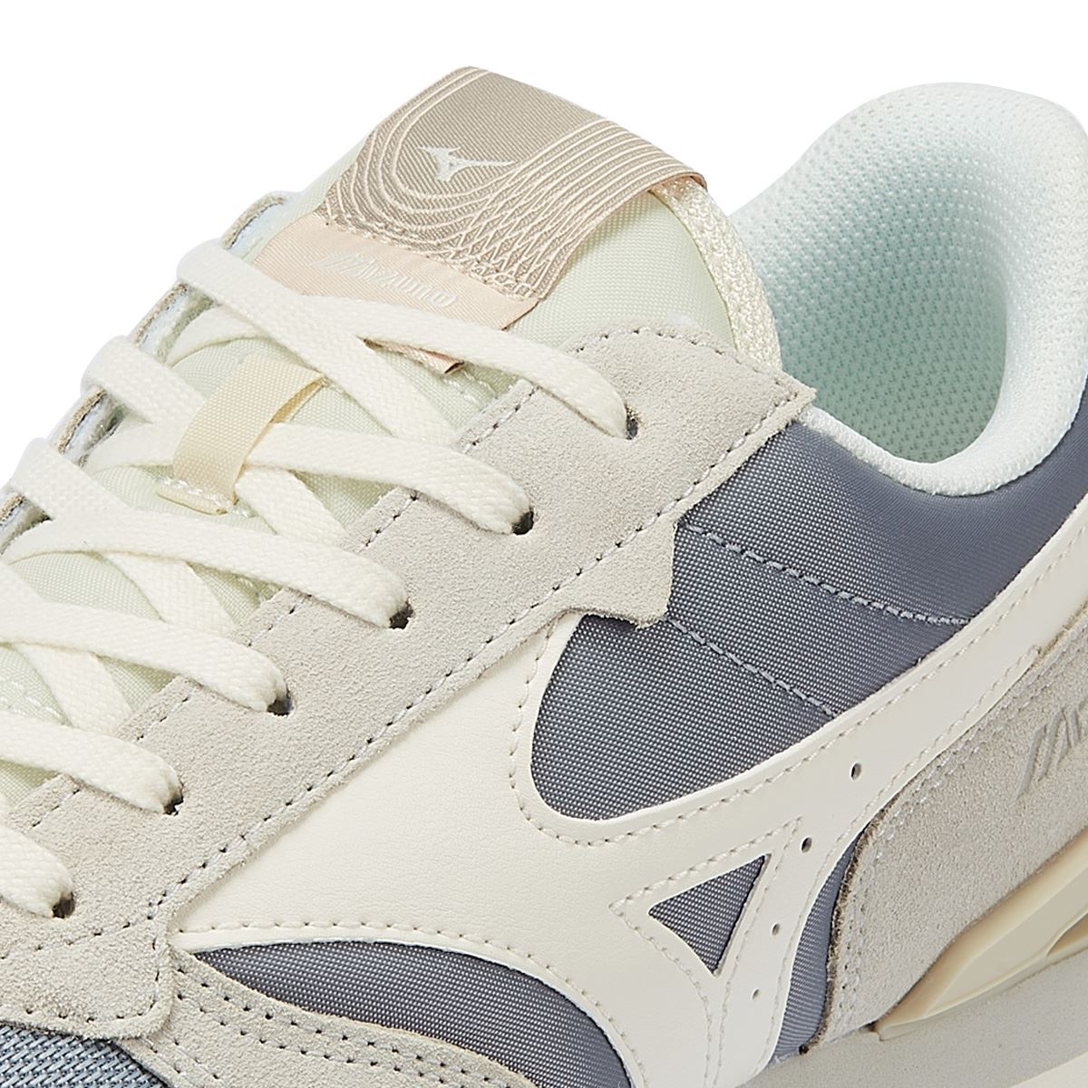 Mizuno MIZUNO RB87 Grau-Violette Wildleder-Sneakers