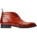 Base London Wallis Leder Herren Verbrannte Hellbraune Stiefel