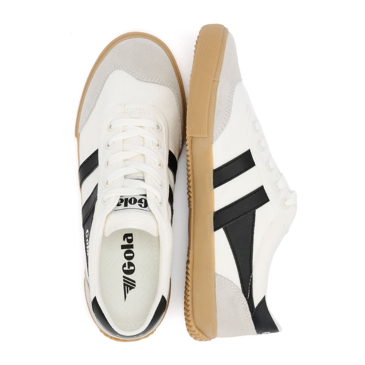 Gola Badminton Canvas Damenschuhe In Weiß