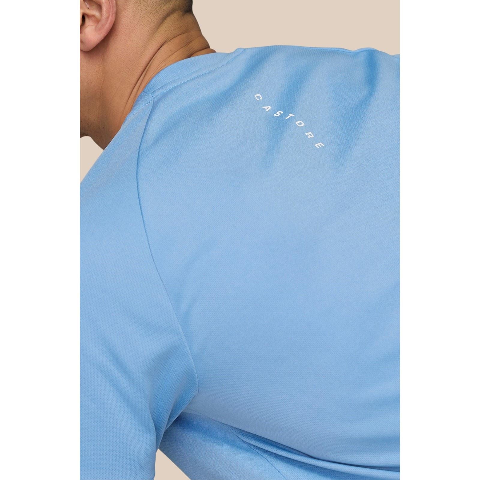 Castore Adapt Training T-Shirt Polyester Herren Blaue Sport-T-Shirts