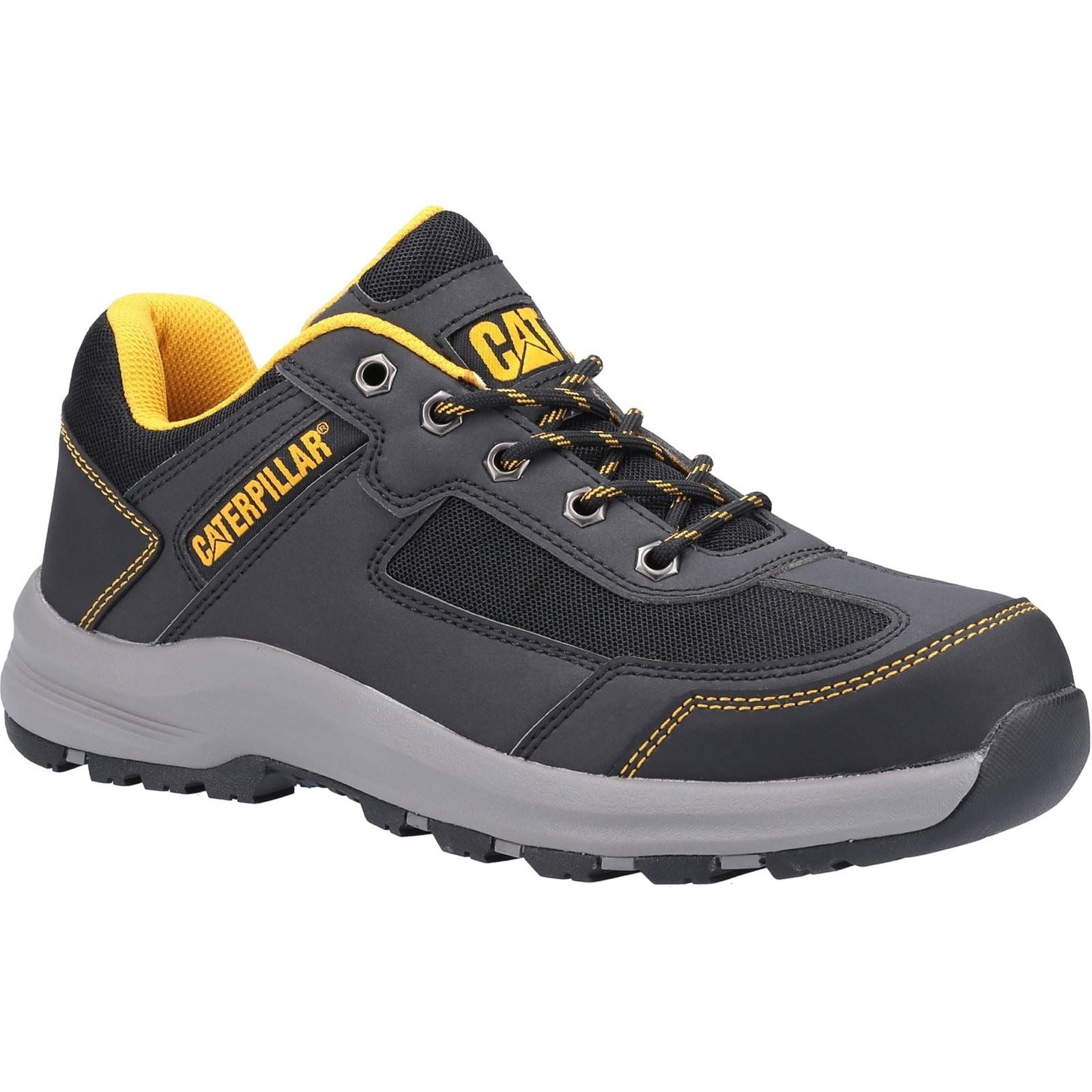 Caterpillar Elmore Low Synthetische Graue Sicherheitsausführung Schuhe
