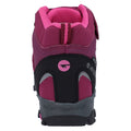 Hi-Tec Blackout Mid Polyester Soft Shell Mädchen Wanderstiefel In Dunkelrosa/Fuchsia
