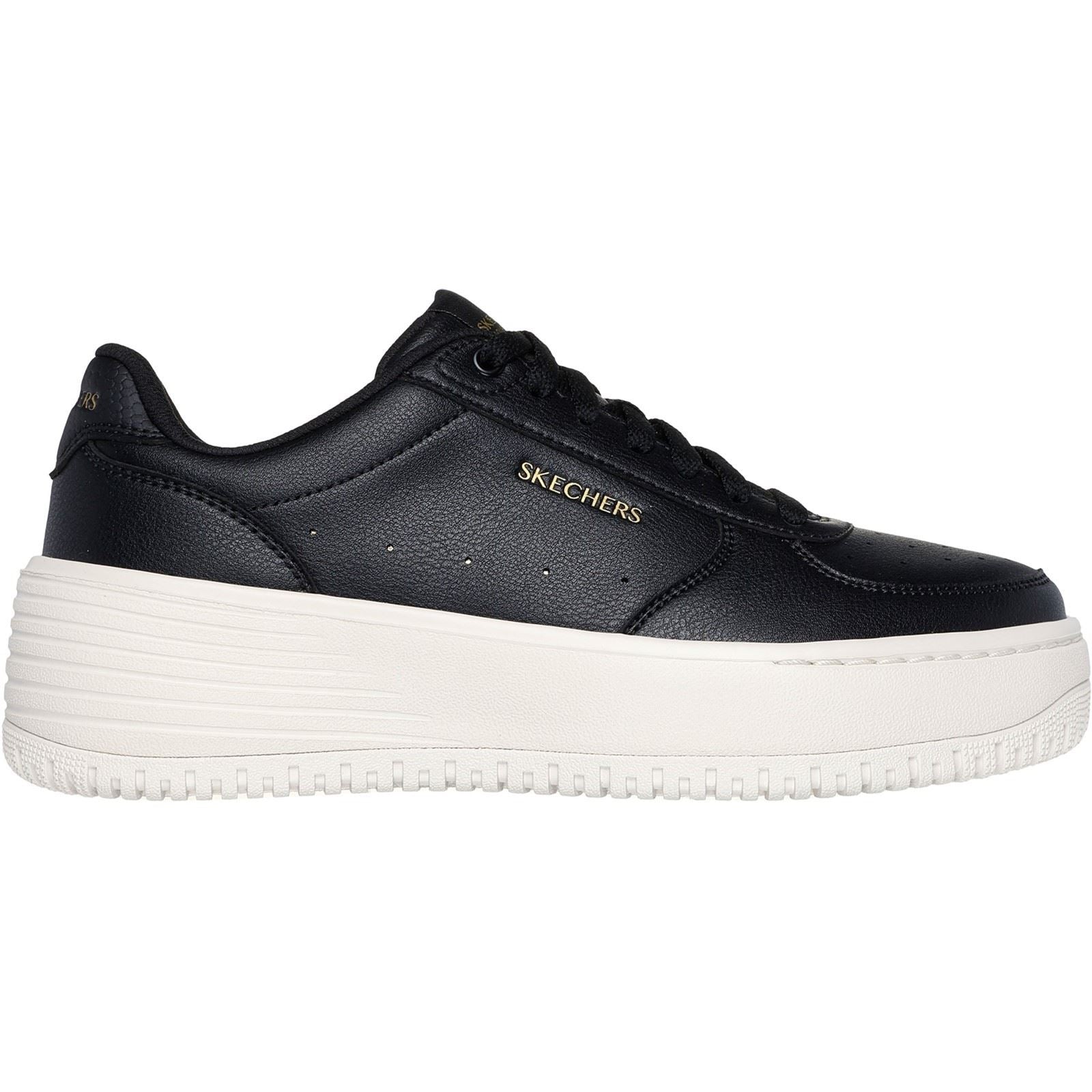 Skechers Grand 92 - Be Lifted Synthetische Damen-Sneaker In Schwarz