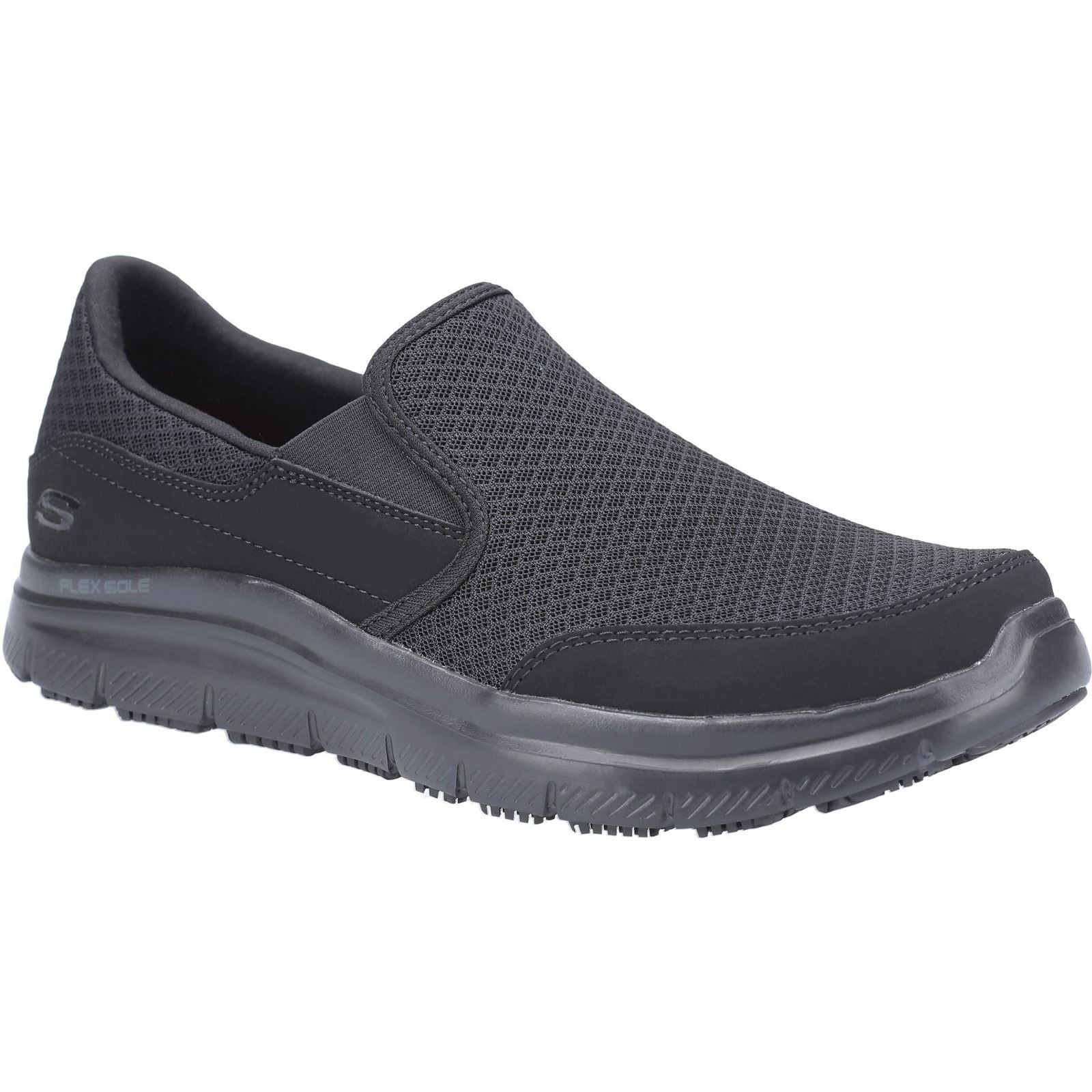 Skechers Workwear Flex Advantage - McAllen Sr Herren Schwarze Sicherheitssneaker