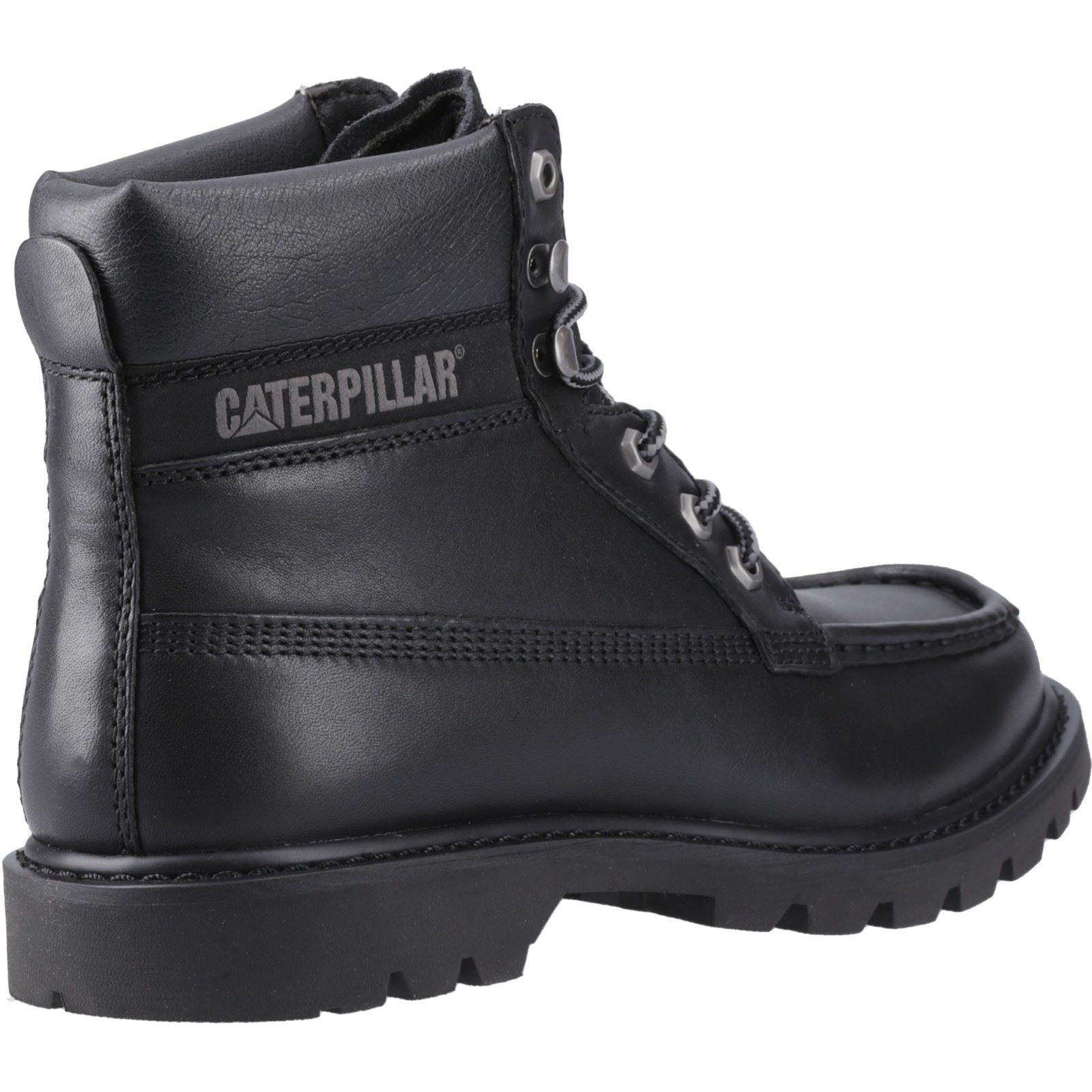 Caterpillar Colorado Moc Toe Leder Herren Schwarze Knöchelstiefel