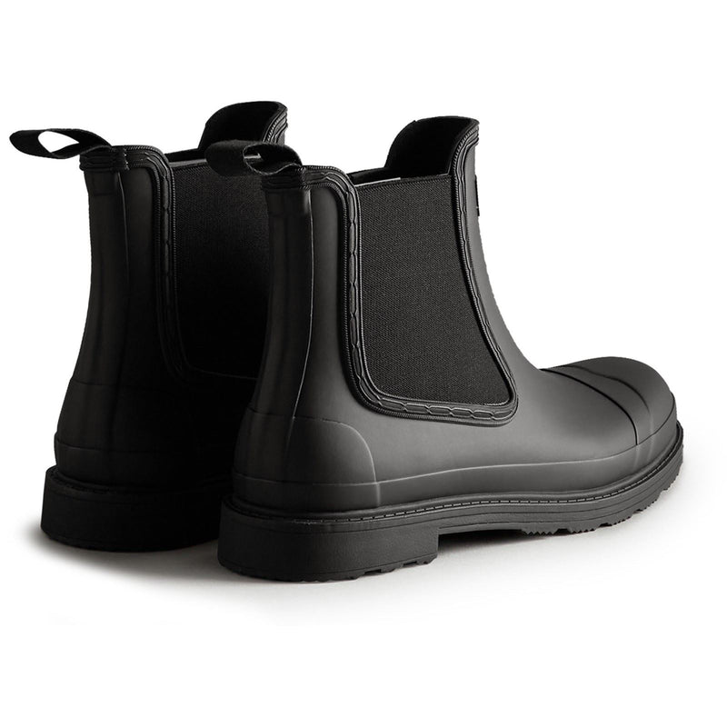 Hunter Commando Gummistiefel Für Herren In Schwarz