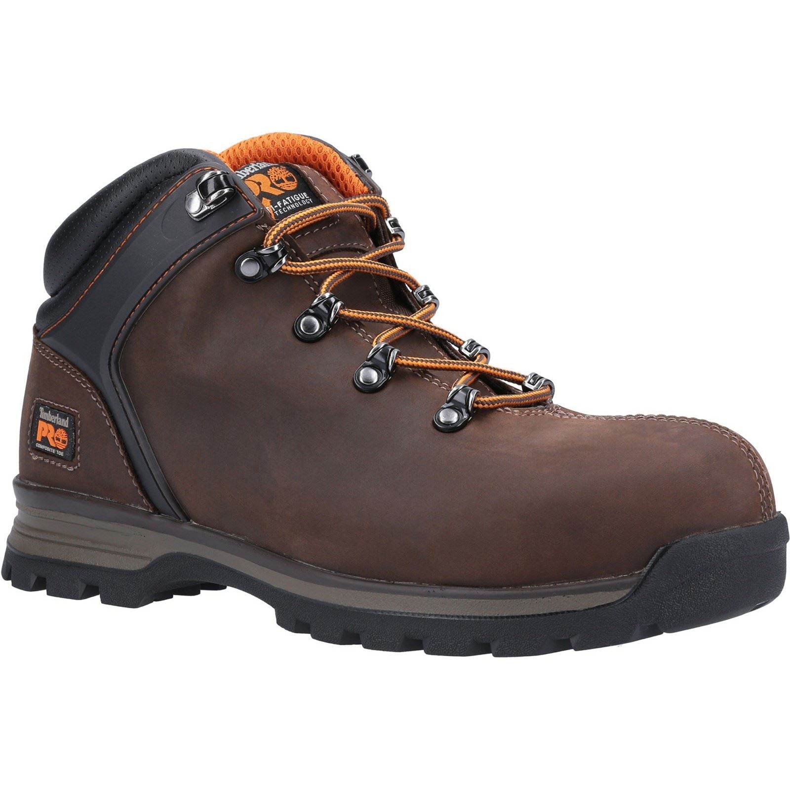 Timberland Pro Splitrock Ct Xt Leder Braune Sicherheitsstiefel