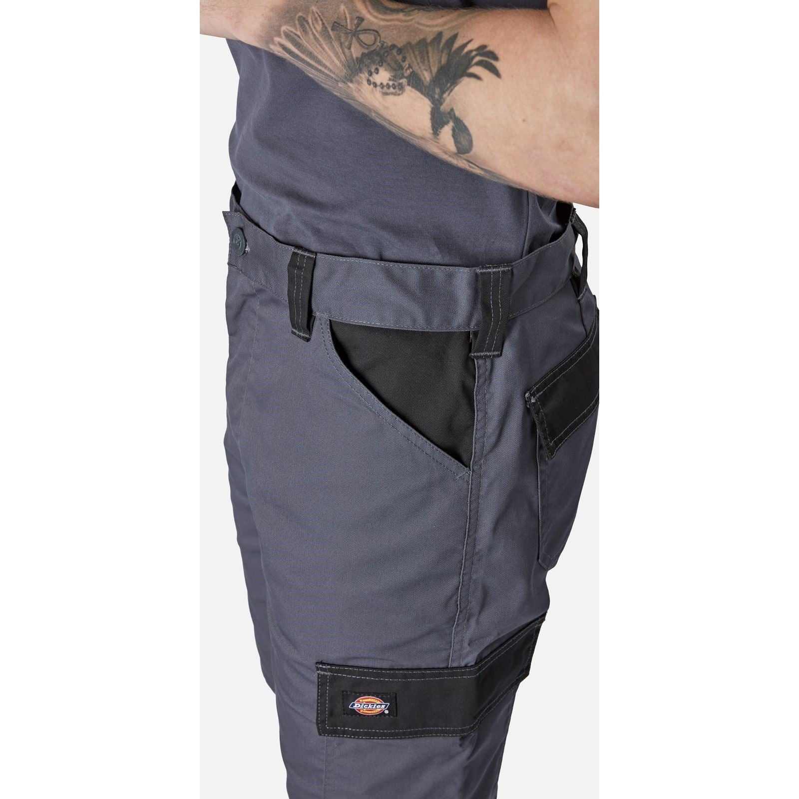 Dickies Everyday Polyester Herren Graue Knielange Shorts