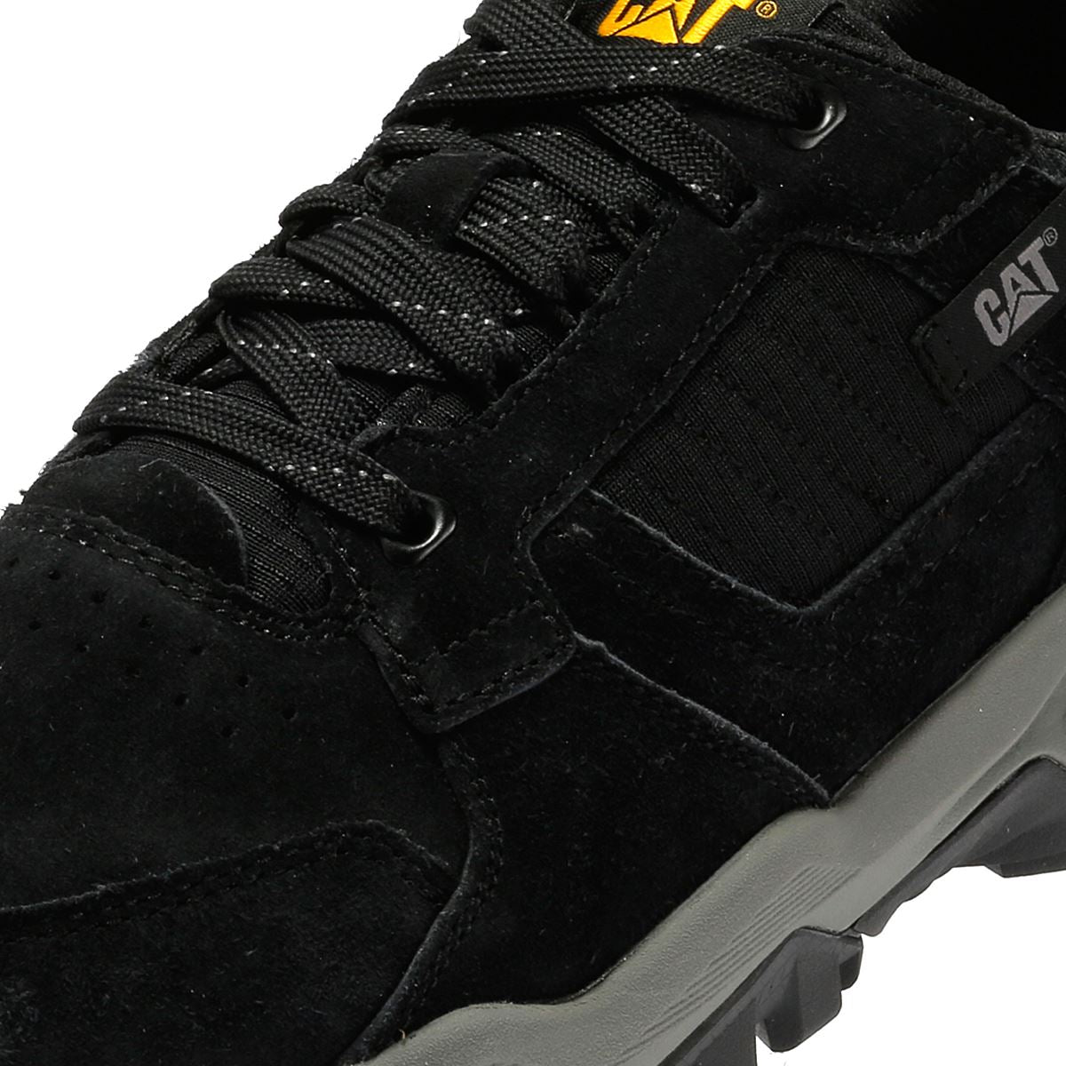 Caterpillar Grapple Wildleder Herren Schwarz Sneakers