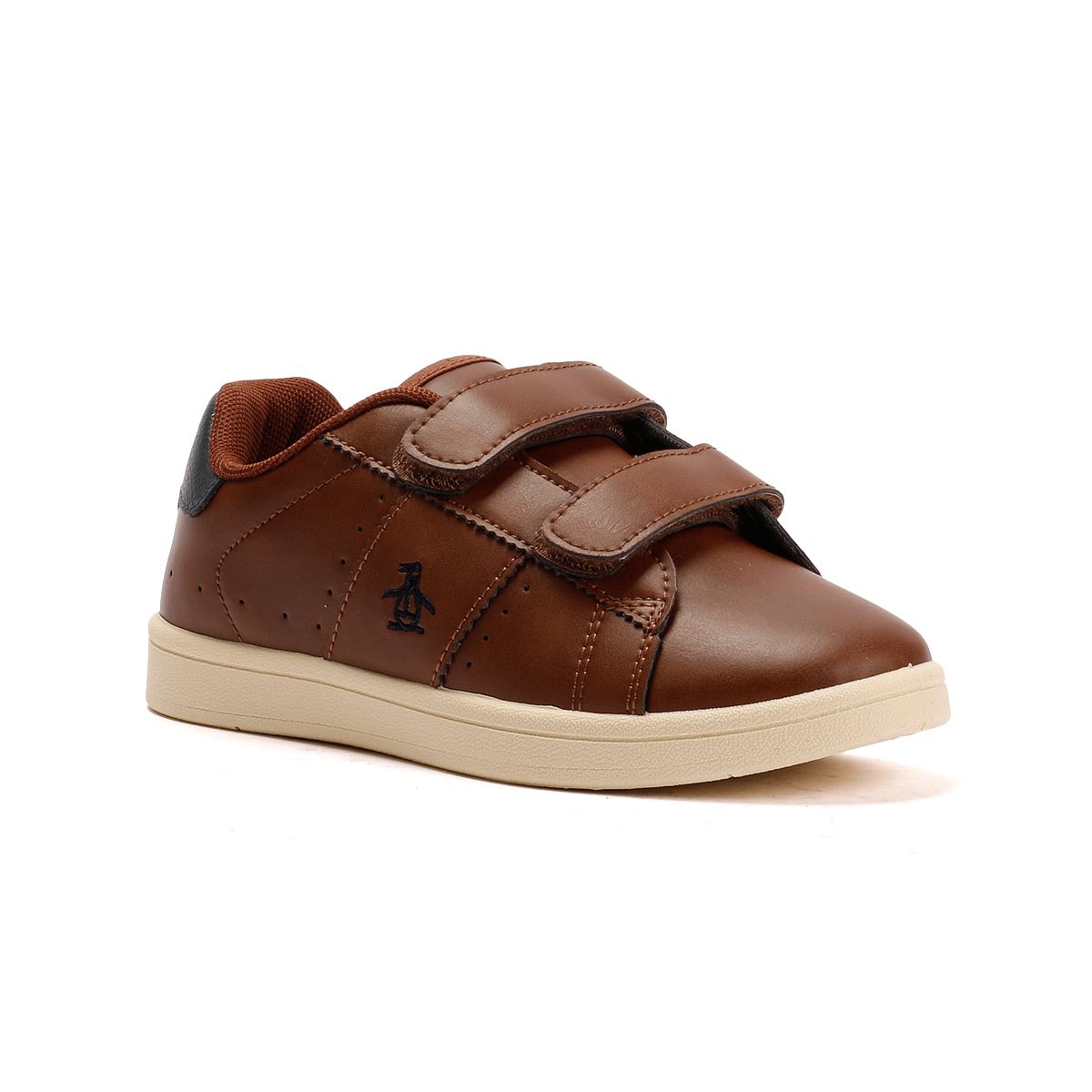 Penguin Junior Marble Braune Sneakers