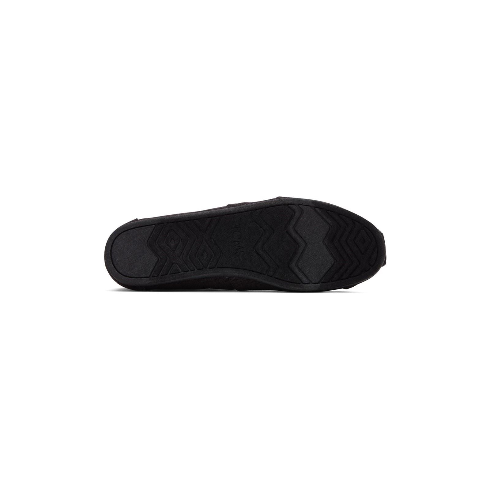 TOMS Alpargata 100% Baumwolle Herren Espadrilles In Schwarz