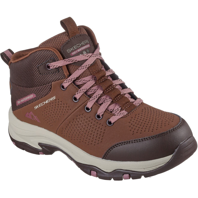Skechers Trego Trail Destination Polyurethan Damen Wanderschuhe In Braun/multi
