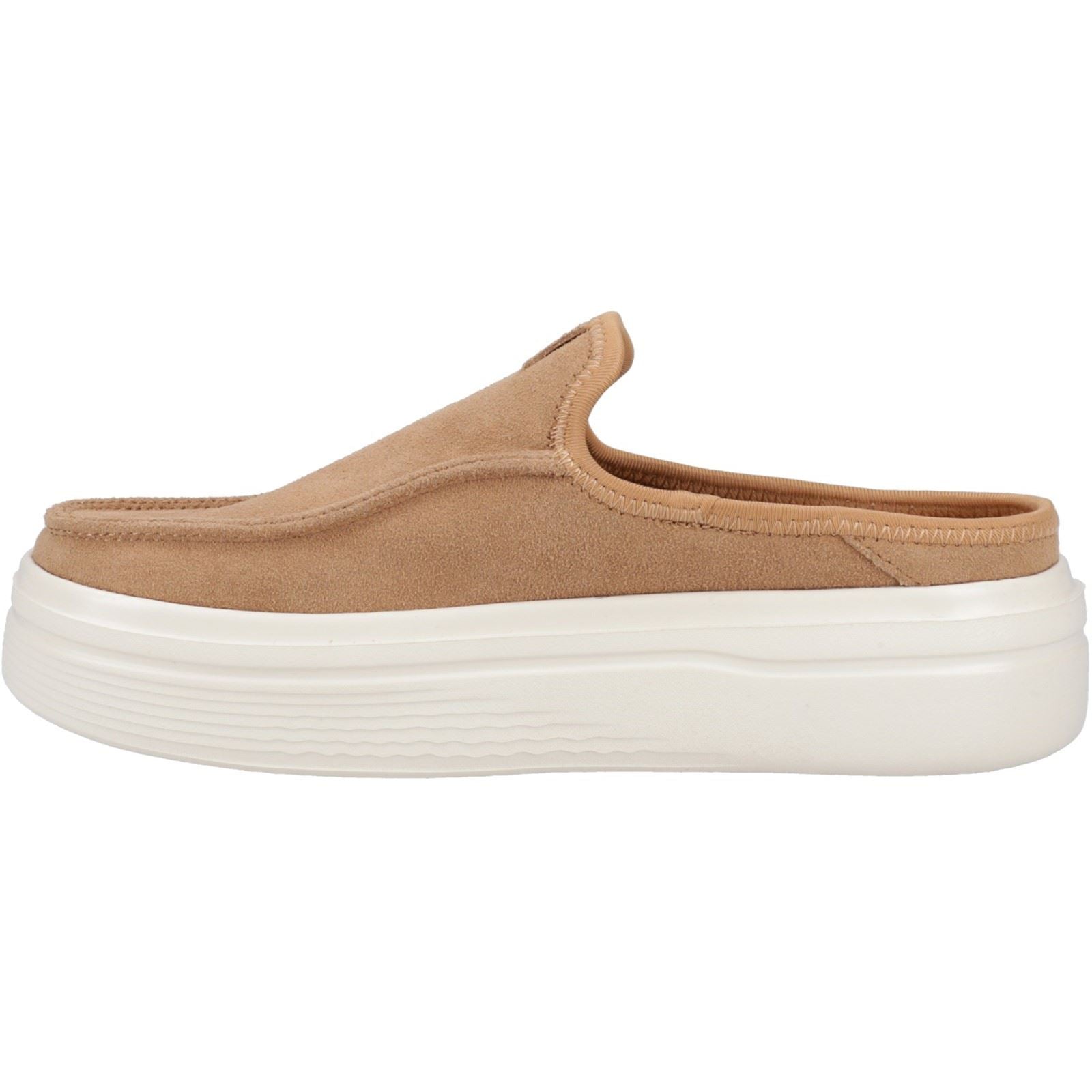 HEYDUDE Austin Lift Classic Damen Pantoletten Aus Leder In Tan