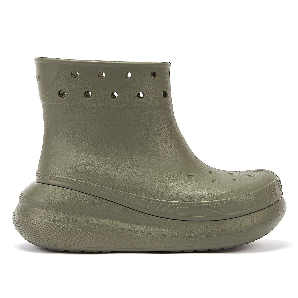 Crocs Klassische Crush-Stiefel Für Damen, Olivgrün