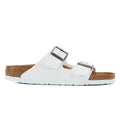 Birkenstock Arizona Birko Flor Weiße Sandalen