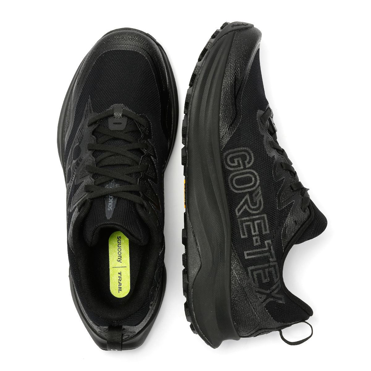 Saucony Peregrine 16 GTX Männer Schwarze Sneakers