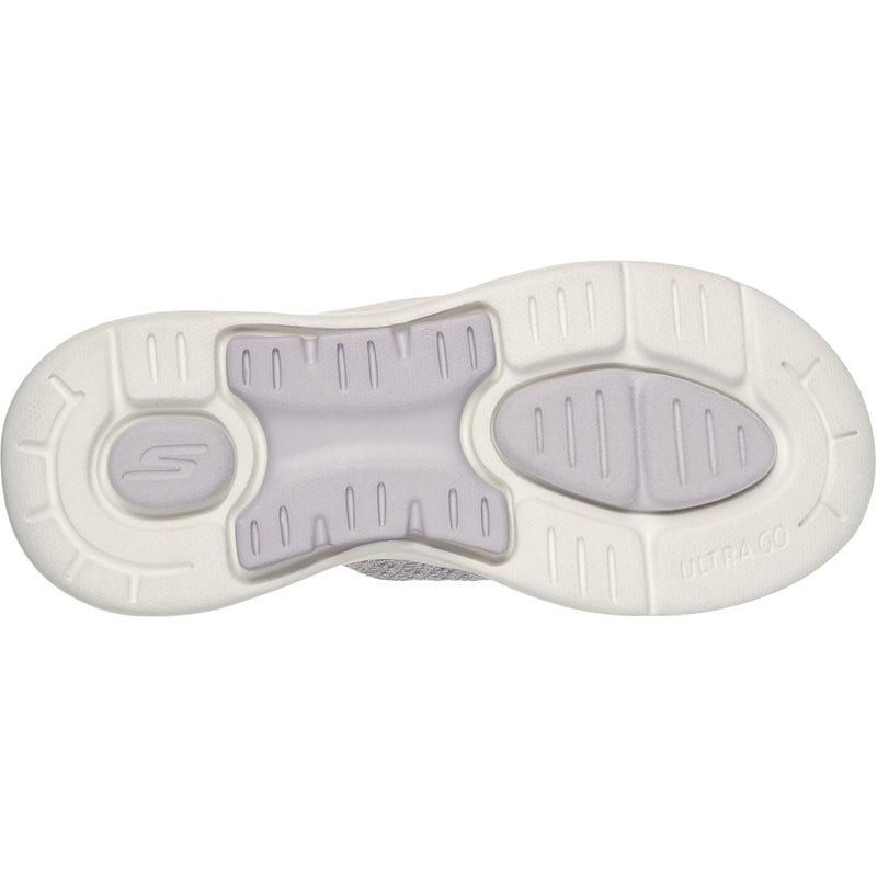Skechers Go Walk Arch Fit Sandal Spellbound Polyester Damen Sandalen In Flieder