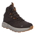 Hi-Tec Fuse Trek Mid Polyester Herren Wanderstiefel In Stahl/Anthrazit/Hellgelb