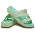 Crocs Getaway Strappy Thermoplastische Damen Sandalen In Jadetönung