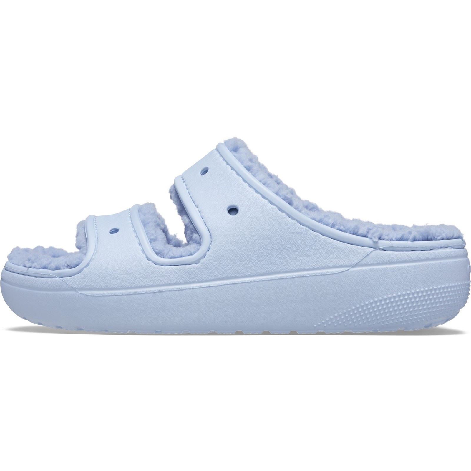 Crocs Classic Cozzzy Damen Sandalen Aus Blauem Kalzit In Thermoplast