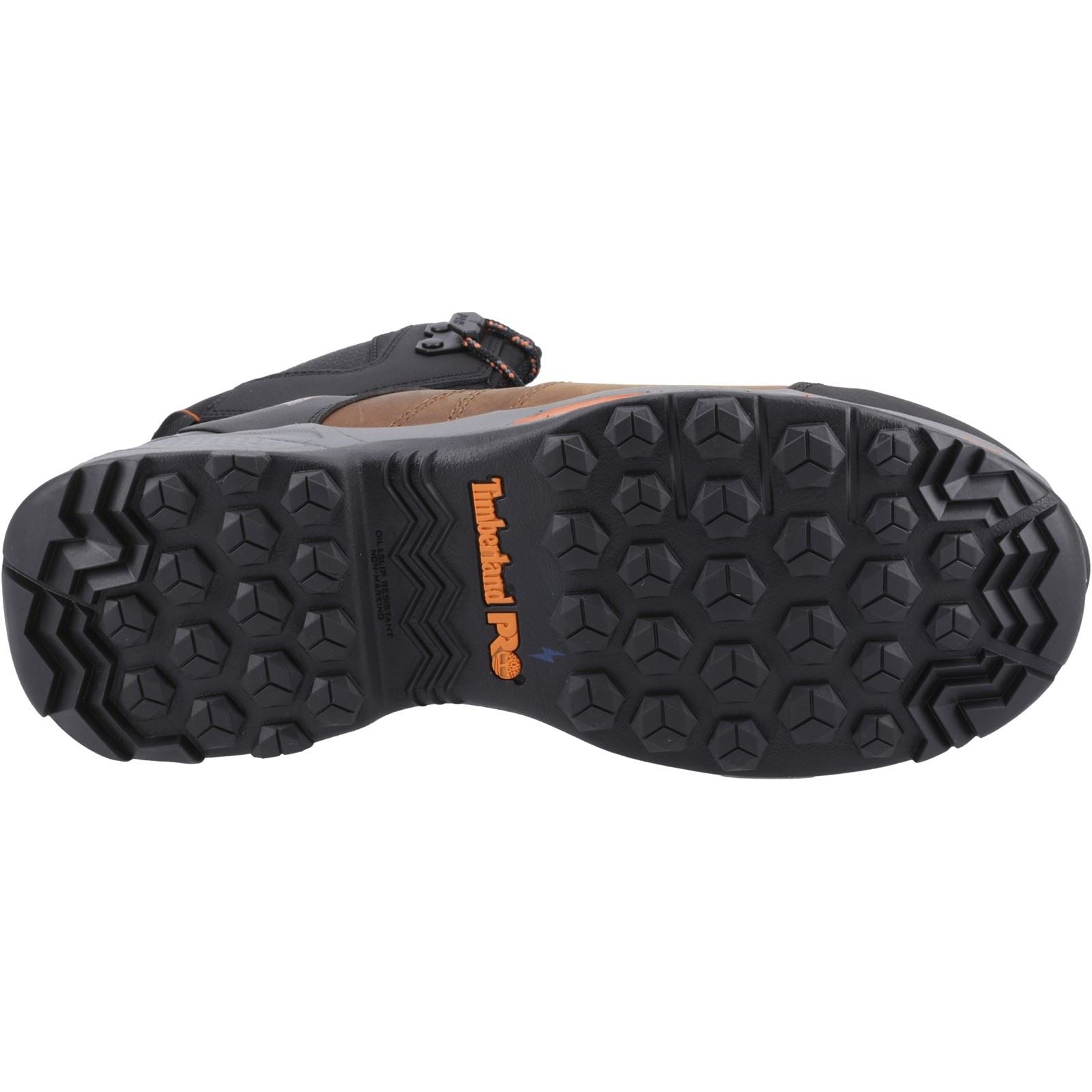 Timberland Pro Switchback Lederbraune Sicherheitsstiefel
