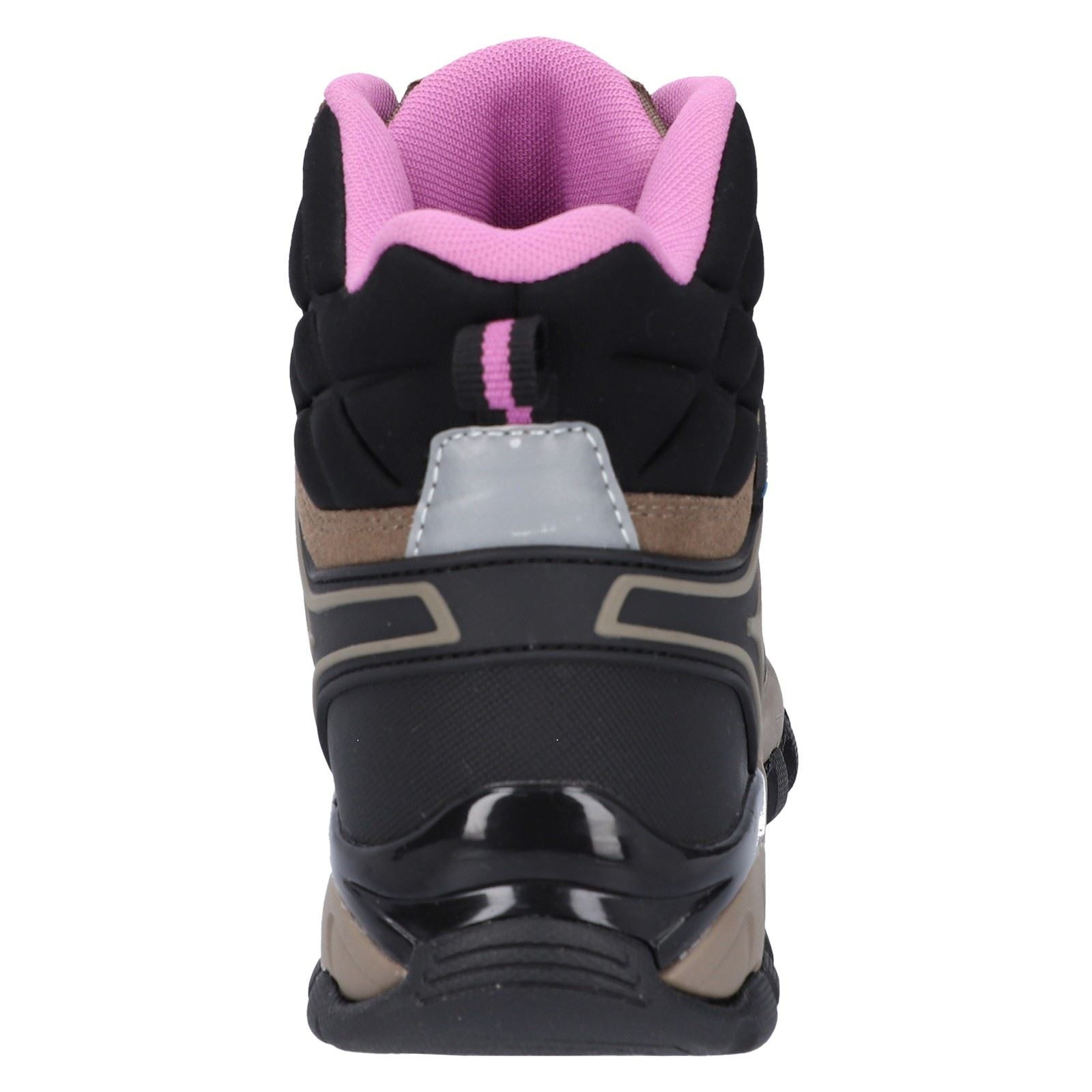 Hi-Tec V-Lite Explorer WP Rindsleder Wanderstiefel Für Damen In Braun/Lila