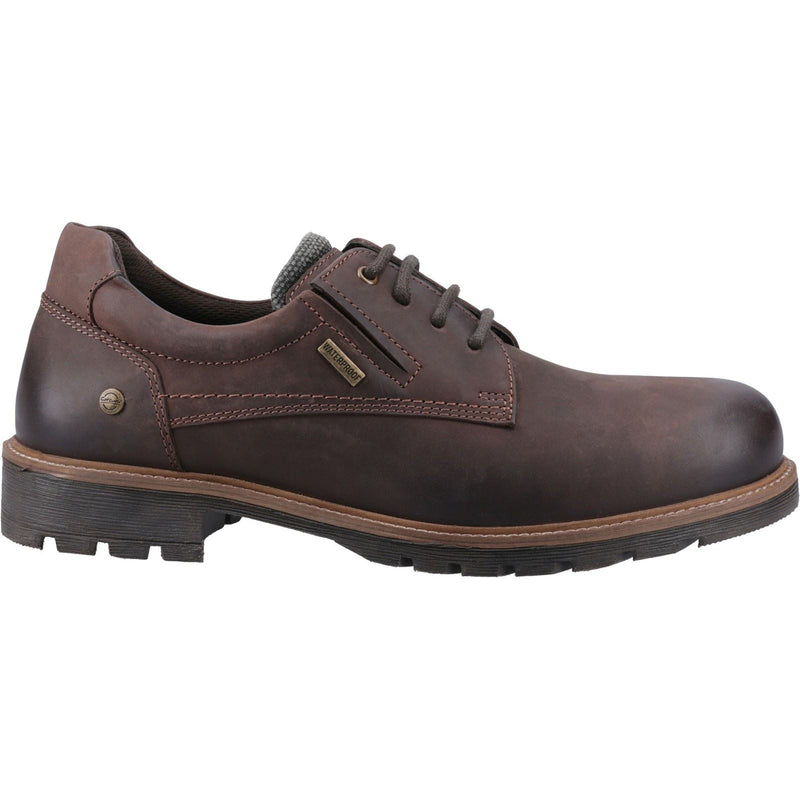 Cotswold Ebrington Herren Schnürschuhe aus braunem Leder