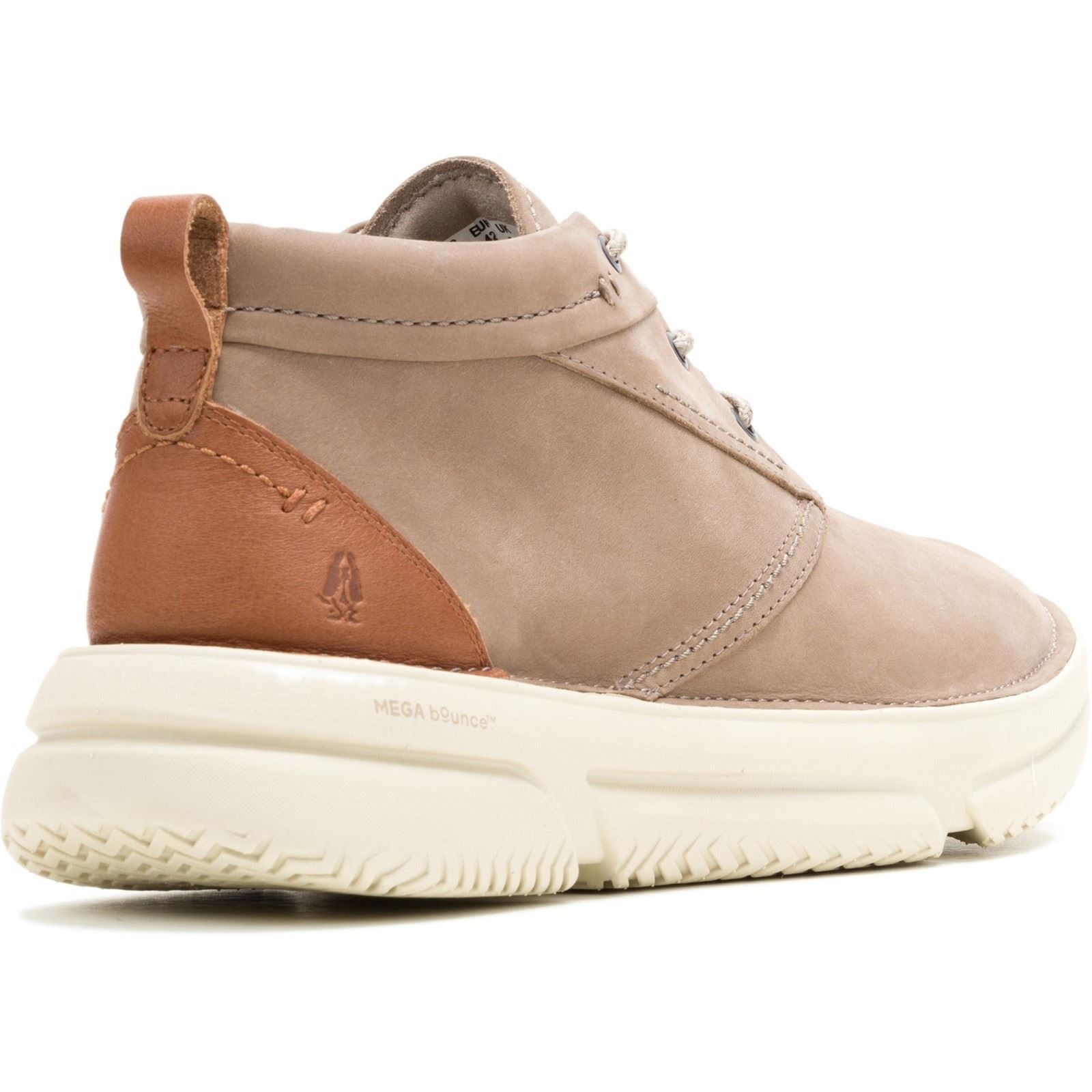 Hush Puppies Baylor Herrenstiefel Aus Grauem Leder