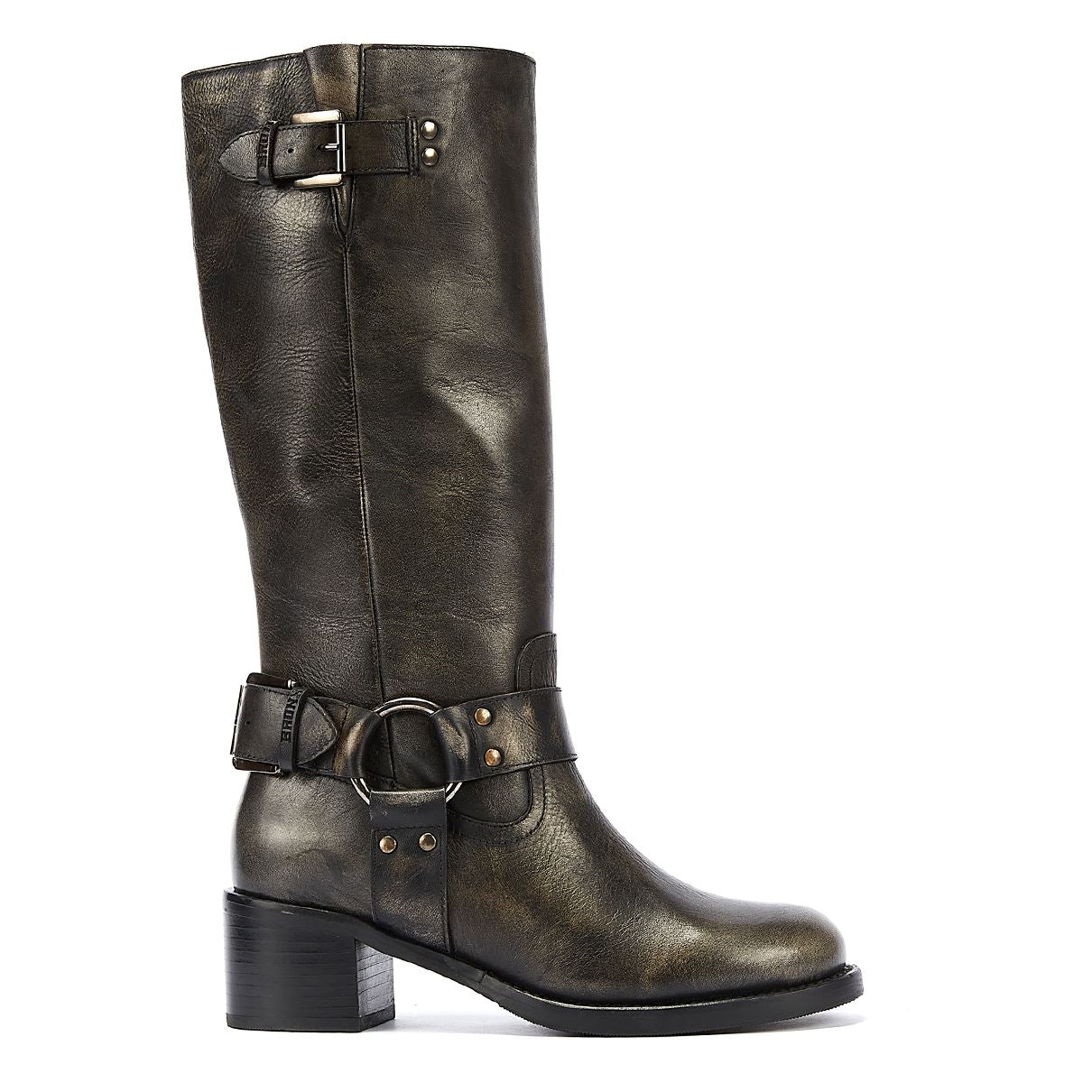 Bronx Neue Camperos Damenstiefel In Schwarz