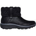 Skechers Easy Going Cozy Weather 2 Textil Damen Schwarze Winter Stiefeletten