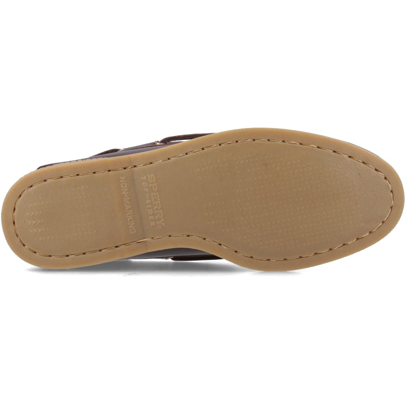 Sperry Authentic Gold Cup Leder Herren Braune Bootsschuhe
