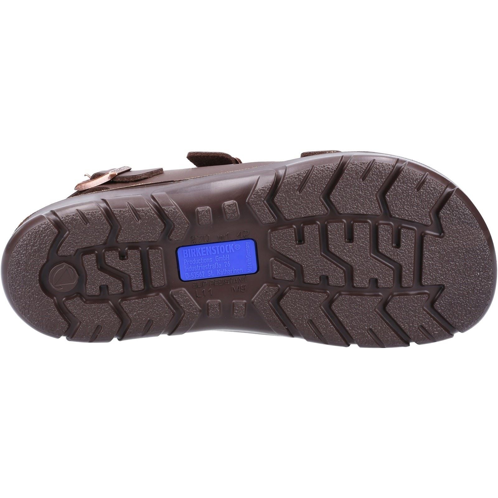 Birkenstock Kano Synthetische Herren Sandalen In Dunkelbraun