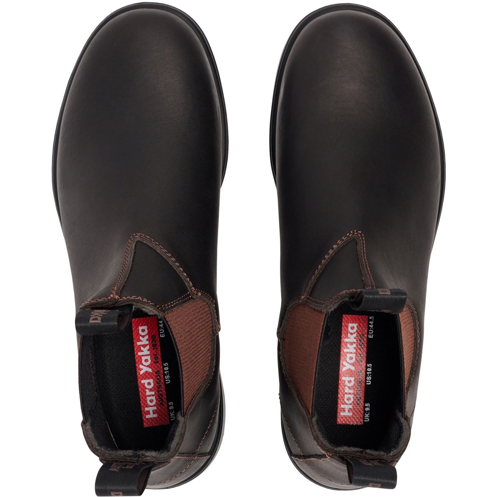 Hard Yakka Brunswick Wachsleder Herren Braune Wachs Stiefel