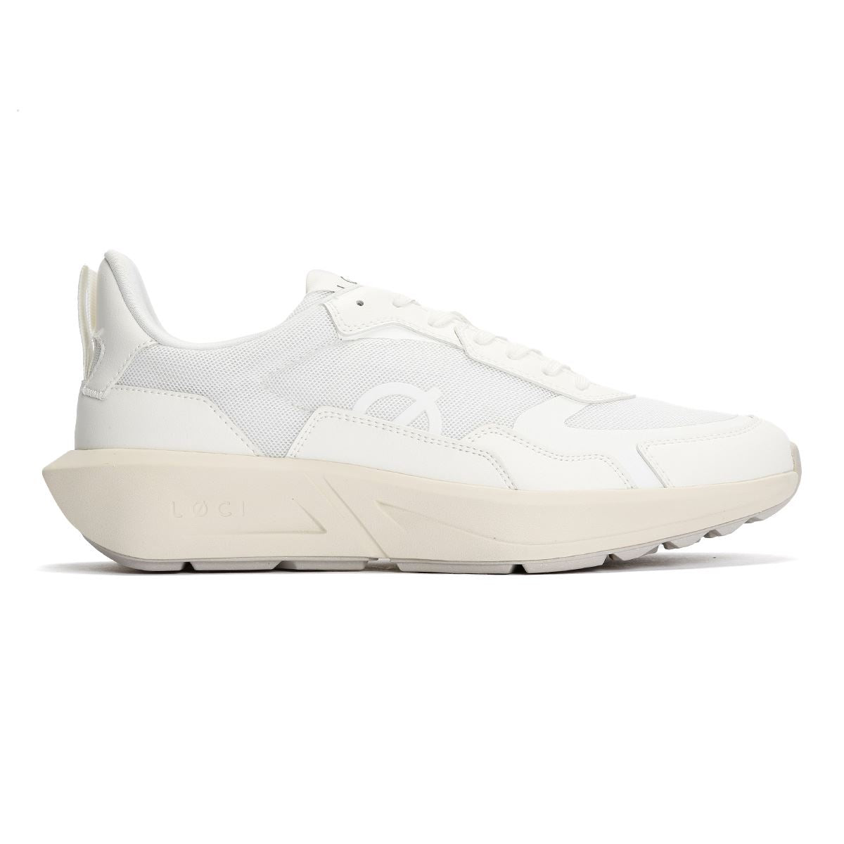LØCI FLØ Plastik Weiße Sneakers